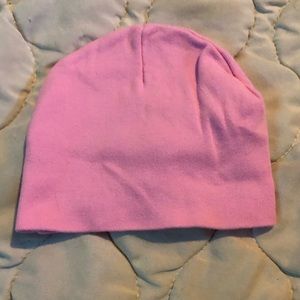 Pink infant hat